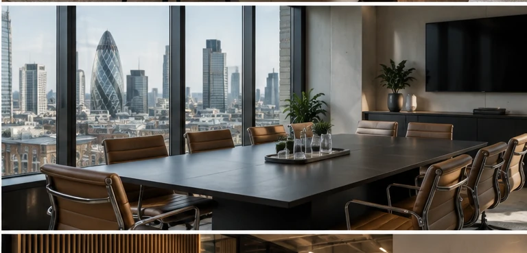 Business meeting room